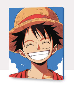 Paint by Numbers 30x40, Pirata Inquebrantable - One Piece