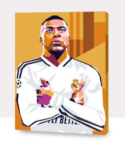 Paint by Numbers 30x40, Futuro legendario - Mbappe