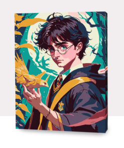 Paint by Numbers 30x40, Guardia Fenix - Harry Potter