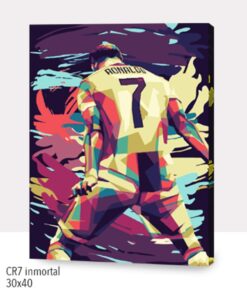 Paint by Numbers 30x40, CR7 Inmortal