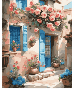 Paint by Numbers 40x50, Encanto rústico