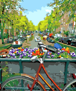 Paint by Numbers 40x50, AMSTERDAM 2