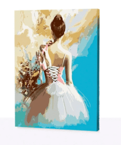 Paint by Numbers 50x65, Ballet