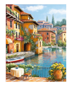 Paint by Numbers MAKA 35x45, LUNCH IN VENICE