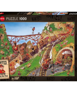 Puzzle 1000 pzs. Wanted!, Getaway Car Fred