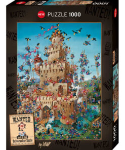 Puzzle 1000 pzs. Wanted!, Safecracker Suzie