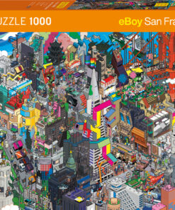 Puzzle 1000 pzs. eBoy, San Francisco Quest