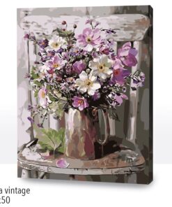 Paint by Numbers 40x50, Silla vintage
