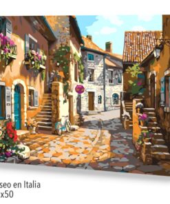 Paint by Numbers 40x50, Paseo en Italia