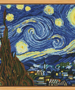 Diamond Painting 43x53, La noche estrellada Van Gogh
