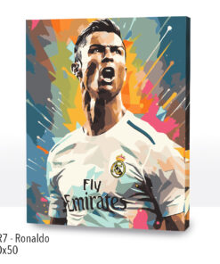 Paint by Numbers 40x50, CR7 - Ronaldo