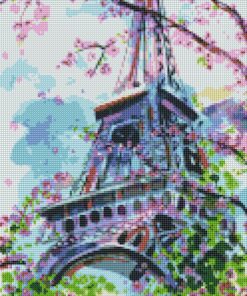 Diamond Painting 35x45, Primavera en París