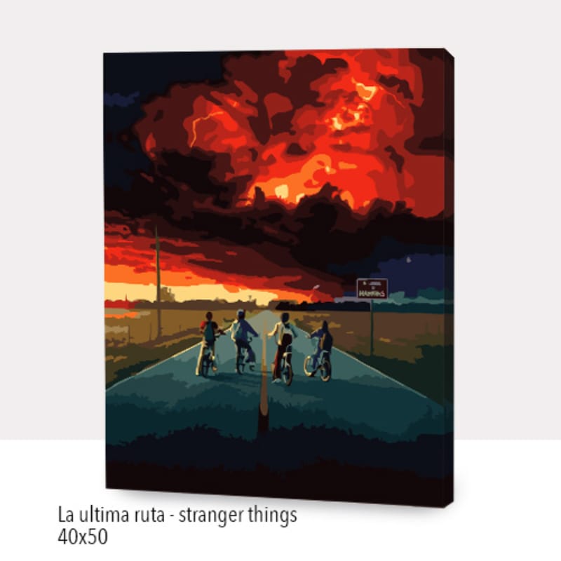 Paint by Numbers 40×50, La última ruta – Stranger Things